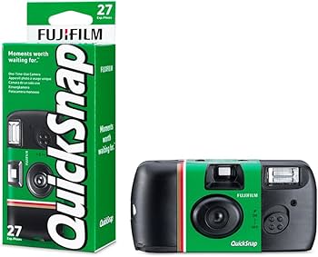 Amazon.com : Fujifilm QuickSnap Flash 400 One-Time-Use Camera - 27